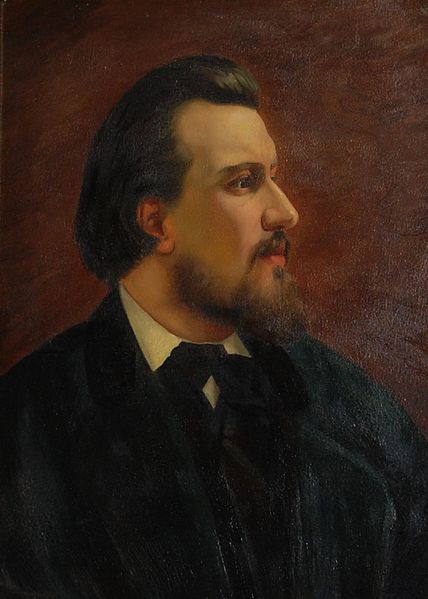 Nikolai Leskov ca 1860 by Anton Zakharovich Ledakov  Location TBD